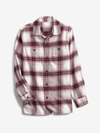 GAP Flannel Košile dětská Červená