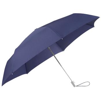 Samsonite Skládací automatický deštník Alu Drop S Slim - tmavě modrá