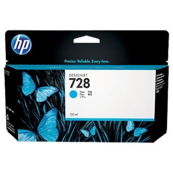 HP č.728 F9J67A azurová (cyan) originální cartridge