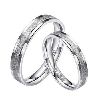 NUBIS® Pánský stříbrný prsten šíře 4 mm - velikost 60 - NB103-P-60