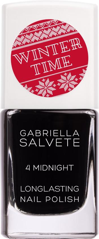 Gabriella Salvete Dlouhotrvající lak na nehty s vysokým leskem, Winter Time, 04 Midnight 11 ml