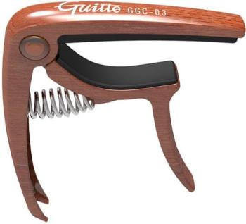 Guitto GGC-03 Metal Capo, dřevěný