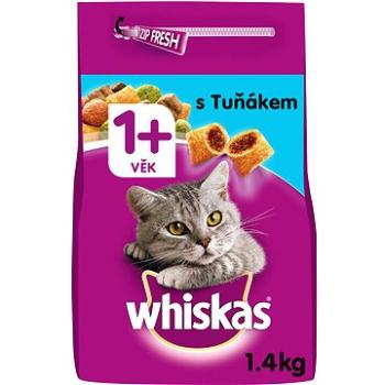 Whiskas granule tuňák pro dospělé kočky 1,4 kg (5998749129968)