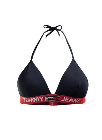Tommy Hilfiger Tommy Jeans dámská tmavě modrá horní část bikin TRIANGLE FIXED