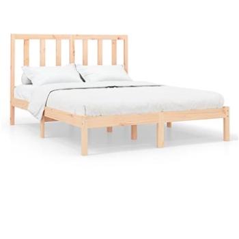 Rám postele masivní dřevo 120 × 200 cm, 3106763 (3106763)