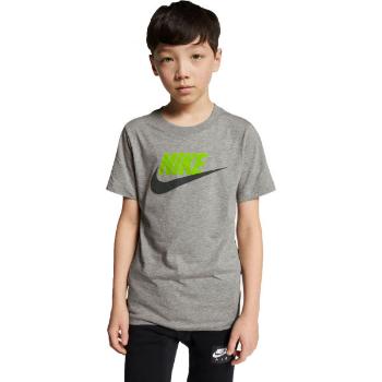 Nike NSW TEE FUTURA ICON TD B Chlapecké tričko, šedá, velikost S
