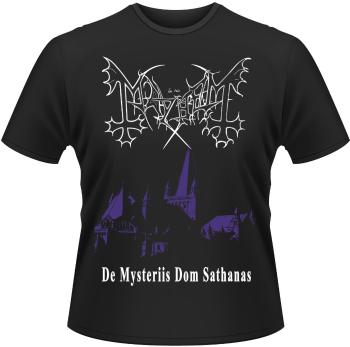 Mayhem Tričko De Mysteriis Dom Sathanas Black XL