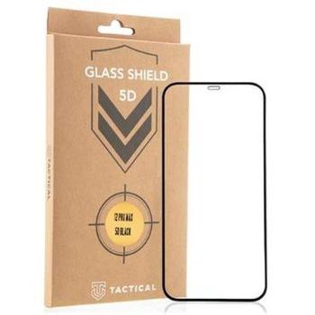 Tactical Glass Shield 5D sklo pro iPhone 12 Pro Max Black 8596311124051