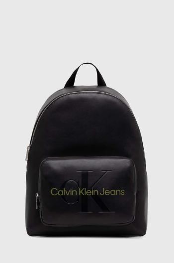 Batoh Calvin Klein Jeans dámský, černá barva, velký, hladký, K60K611867