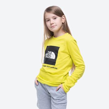 The North Face Youth Longsleeve Box Logo Tee NF0A4MA6JE3