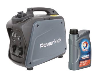 Powerkick Elektrocentrála Generator 2000 + 1l oleje Zdarma!