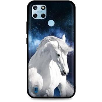 TopQ Kryt Realme C25Y silikon White Horse 70514 (Sun-70514)