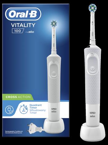 Oral-B Vitality D100 White Elektrický zubní kartáček
