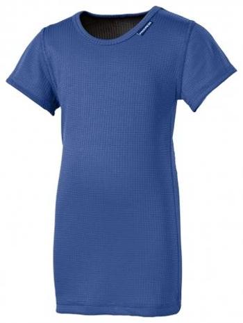 PROGRESS MS NKRD dětské funkční tričko s krátkým rukávem 128/1 středně modrá, 128