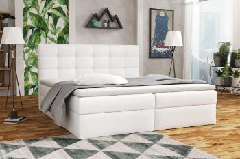 APIRO kontinentální postel boxspring 140x200 s úložným prostorem