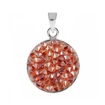 NUBIS® Přívěšek Crystals from Swarovski® 15mm, RED MAGMA - LVX203-RMA