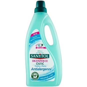 SANYTOL Dezinfekce čistič podlahy & plochy antialergenní 1 l (3045206312387)