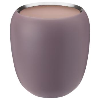 Váza ORA 18 cm, prašně růžová, nerezová ocel, Stelton