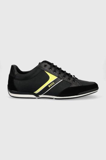 Sneakers boty BOSS Saturn_lowp_mx A černá barva