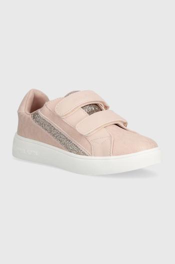 Dětské sneakers boty Michael Kors růžová barva