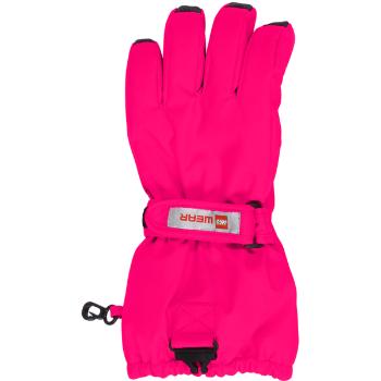 LegoWear LWAZUN 705 GLOVES Dětské lyžařské rukavice, růžová, velikost 104