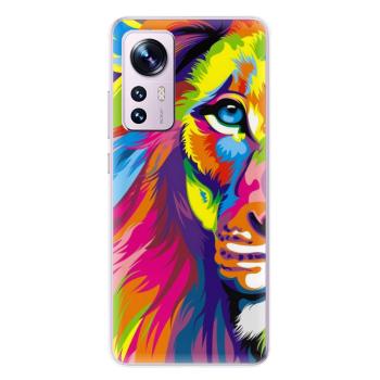 Odolné silikonové pouzdro iSaprio - Rainbow Lion - Xiaomi 12 / 12X