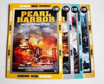 Pearl Harbor - Válka v Pacifiku 1-4 - kolekce (4 DVD) (papírový obal)