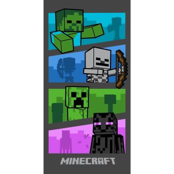 Jerry Fabrics Dětská osuška s potiskem - Minecraft - Adventure is an attitude | 70 x 140 cm