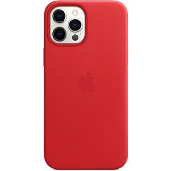 Apple iPhone 12 Pro Max Kožený kryt s MagSafe (PRODUCT)RED (MHKJ3ZM/A)