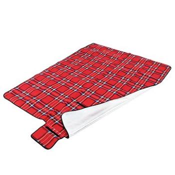 Pikniková deka 200×150 cm, károvaná-červená (T-948)