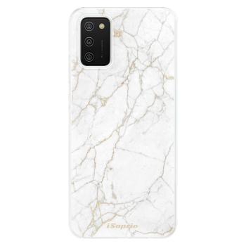 Odolné silikonové pouzdro iSaprio - GoldMarble 13 - Samsung Galaxy A02s