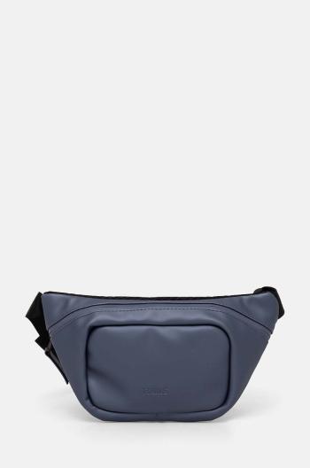 Ledvinka Rains Bum Bag Mini W3 modrá barva, 14730-36