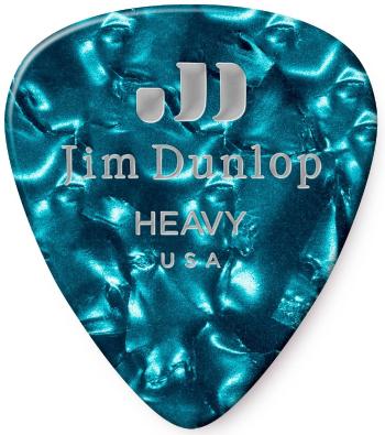 Dunlop Celluloid Turquoise Pearl Heavy