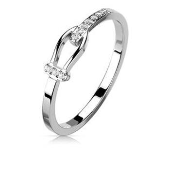 Šperky4U Ocelový prsten opasek - velikost 57 - OPR1883-57