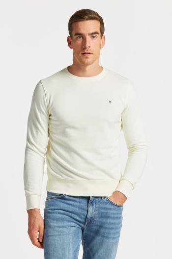 MIKINA GANT ORIGINAL C-NECK SWEAT bílá L