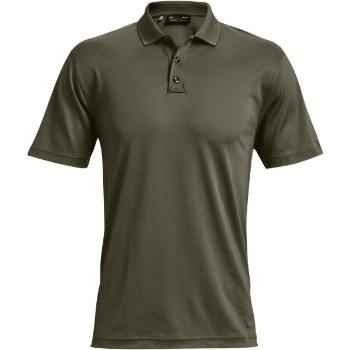 Under Armour TAC PERFORMANCE POLO 2.0 Pánské polo tričko, khaki, velikost