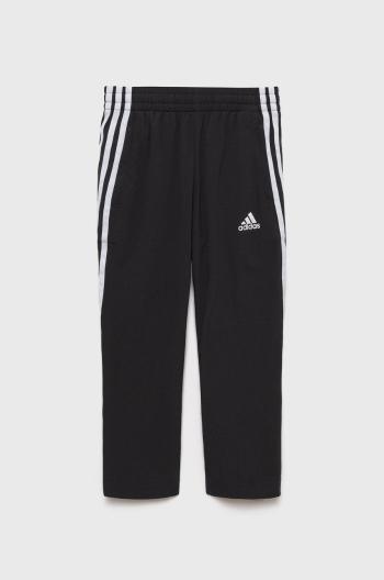 Dětské tepláky adidas Performance černá barva, s aplikací