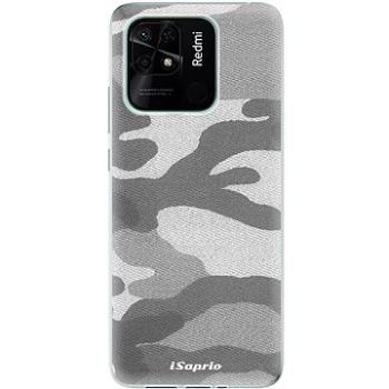 iSaprio Gray Camuflage 02 pro Xiaomi Redmi 10C (graycam02-TPU3-Rmi10c)