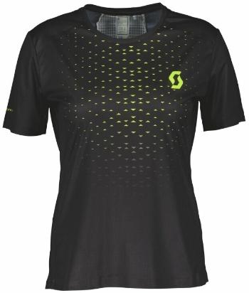 Scott RC Run SS Womens Black/Yellow XS Běžecké tričko s krátkým rukávem