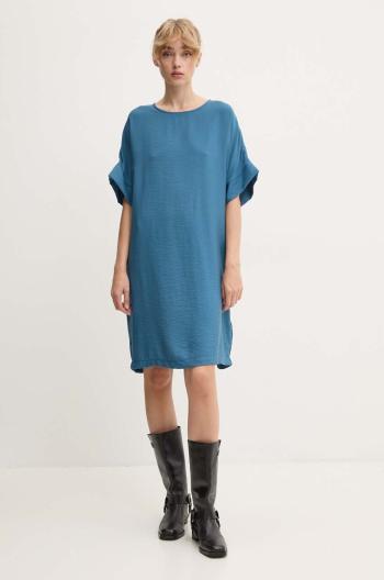 Šaty Bruuns Bazaar CressBBGigi dress tyrkysová barva, mini, oversize, BBW3477N