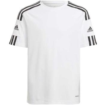 adidas SQUAD 21 JSY Y Chlapecký fotbalový dres, bílá, velikost 164