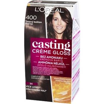 ĽORÉAL CASTING Creme Gloss 400 Tmavý kaštan (3600521334768)