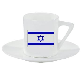 Espresso hrnek s podšálkem 100ml Izrael