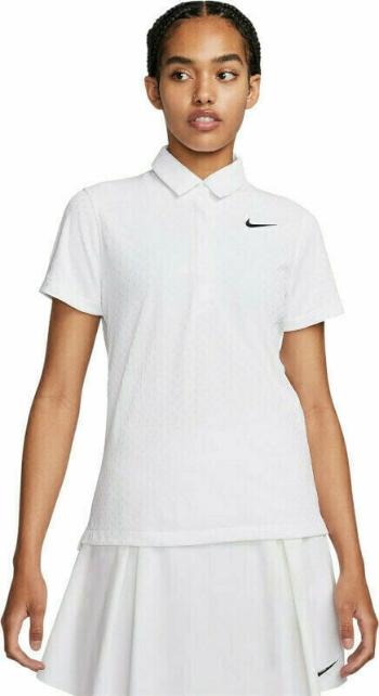 Nike Dri-Fit ADV Tour Womens White/Black M Polo košile