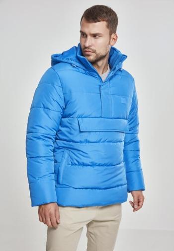 Urban Classics Pull Over Puffer Jacket brightblue - XL