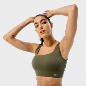 Sportovní podprsenka Flux Khaki XS - SQUATWOLF