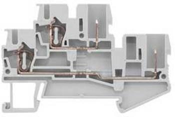 Hybridní dvojitá svorka konektor Siemens 8WH51202MF00, 5.2 mm, šedá, 50 ks