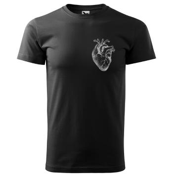 Tričko Scary heart (Velikost: 5XL, Typ: pro muže)