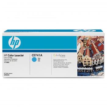 HP CE741A - originální toner HP 307A, azurový, 7300 stran