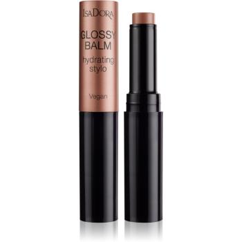 IsaDora Glossy Balm Hydrating Stylo tónovací hydratační balzám na rty odstín 40 Rare Beige 1,6 g